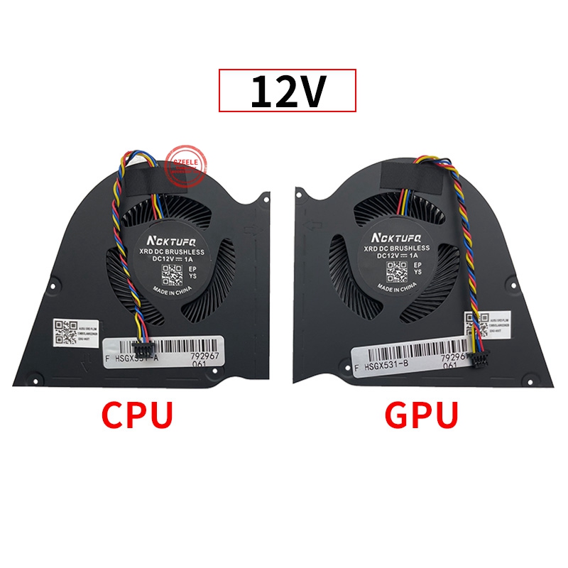 Laptop Accessories Asus - New 12V CPU GPU Fan For