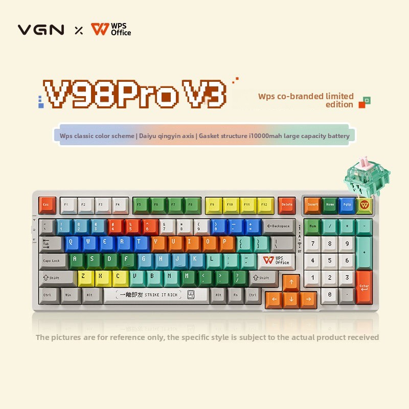 Laptop Accessories Brand - VGN V98Pro V3 Customized E-Sports Mechanical