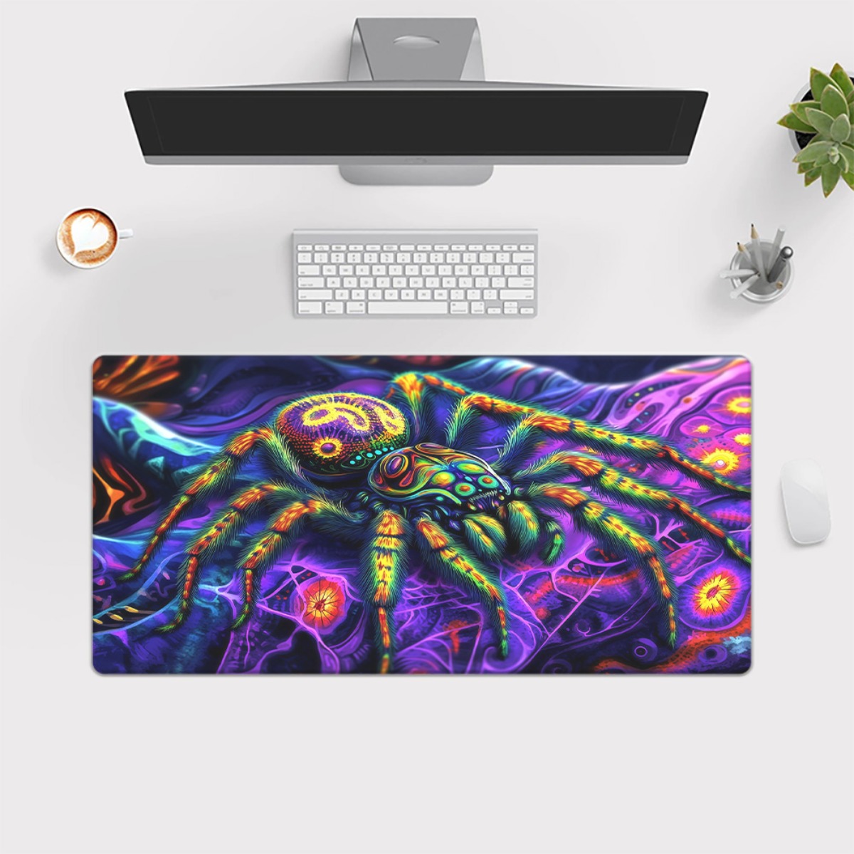 Brand Vibrant Spider Mousepad  - Laptop Accessories Brand 评论和价格