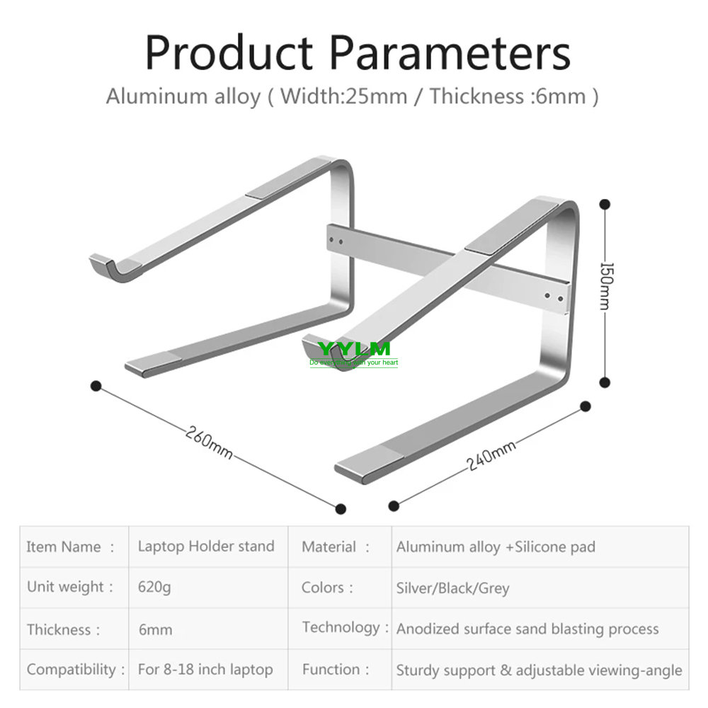 Aluminum Laptop Stand Notebook - Laptop Accessories Dell 评论和价格