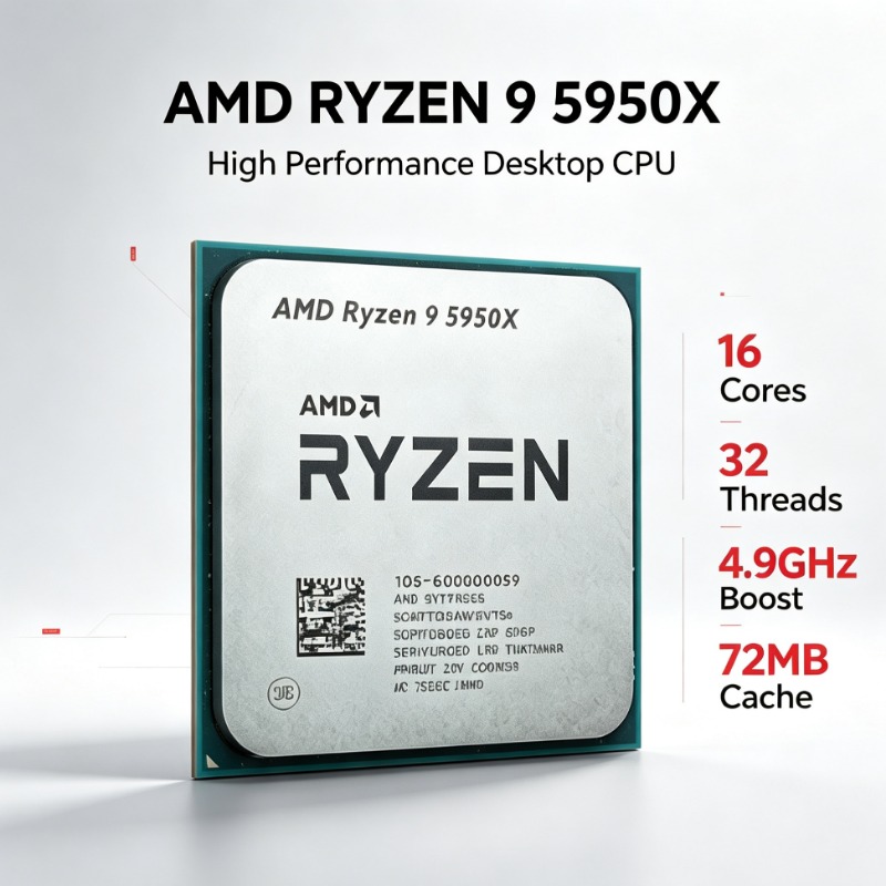 AM4 Platform Multi Core CPU AM - Amd Cpu Ryzen 9 评论和价格